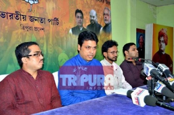 People across country reposing faith in BJP, Such response towards BJP shows People wants a change: BJP state president Biplab Deb talks to TIWN People across country reposing faith in BJP, Such response towards BJP shows People wants a change: BJP state president Biplab Deb talks to TIWN